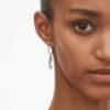 GEORG JENSEN ØREDOBBER MERCY MED DIAMANTER