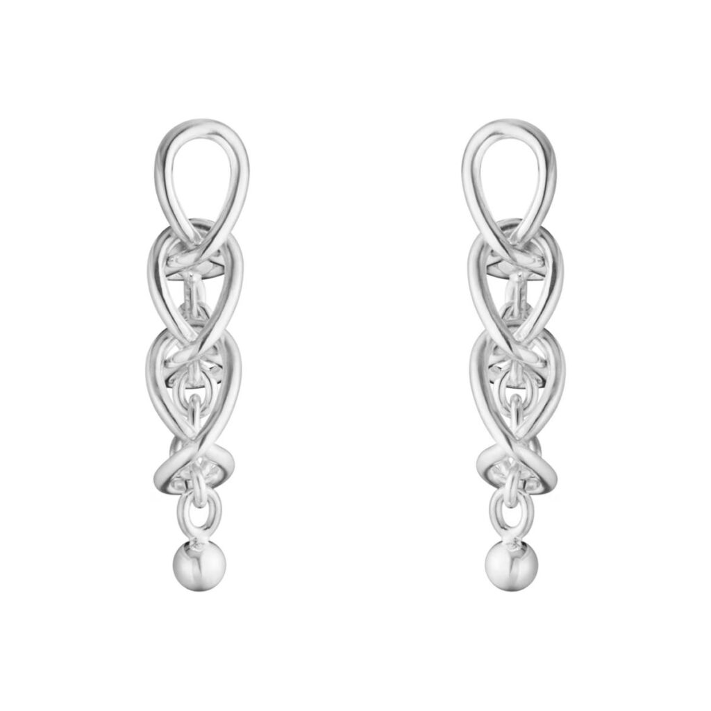GEORG JENSEN ØREDOBBER WEFT