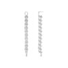 GEORG JENSEN ØREDOBBER WEFT 110MM