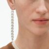 GEORG JENSEN ØREDOBBER WEFT 110MM