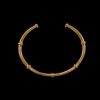 MARIA NILSDOTTER ARMRING BOLTED CUFF GOLDPLATED