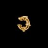 MARIA NILSDOTTER BOLTED EARCUFF GOLDPALTED