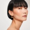TOM WOOD TWIST HOOPS GOLDPLATED
