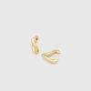 TOM WOOD RIVER HUGGIES GOLDPLATED