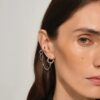 TOM WOOD RIVER EARCUFF CHAINED HOOP