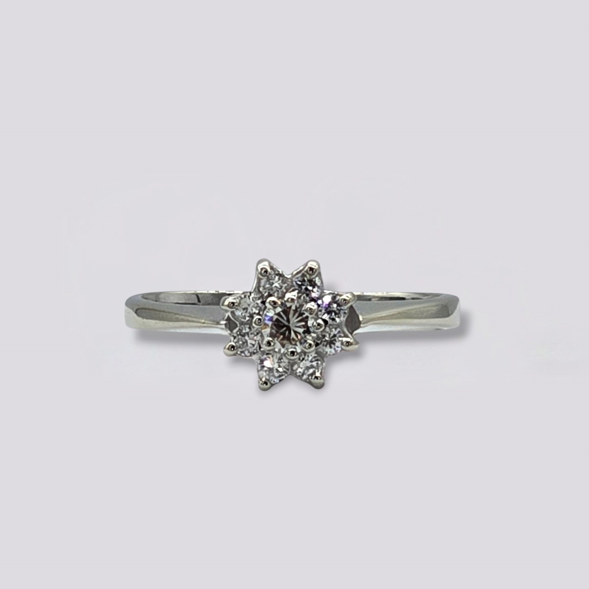 HELLMAN VINTAGE RING MED DIAMANTER