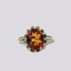HELLMAN VINTAGE RING MED PADPARADSCHA