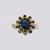 HELLMAN VINTAGE RING MED SAFIR