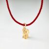 OLE LYNGGAARD ARMBÅND ELEFANT BORDEAUX