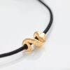 OLE LYNGGAARD ARMBÅND SNAKES SORT