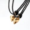 OLE LYNGGAARD ARMBÅND CONNECTED HEART BLACK
