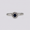 HELLMAN VINTAGE RING MED SAFIR